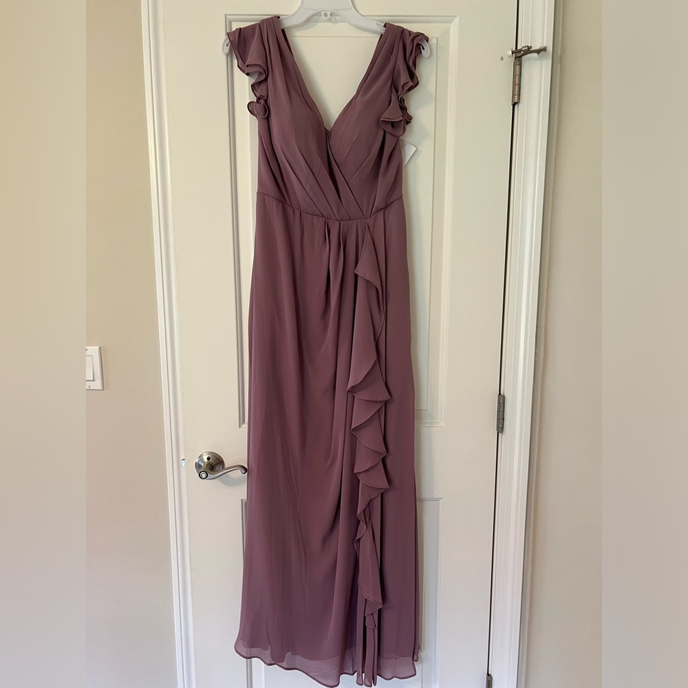 NWT Levkoff Cascading Ruffle Bridesmaid Dresses, 3 available